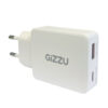 Gizzu 2-Port 65W GaN Wall Charger