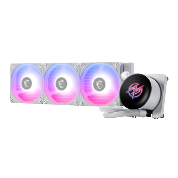 MPGCORELIQUIDP13360WH_MSI-MPG-Coreliquid-P13-360-AIO-Liquid-CPU-Cooler-White_wr_01a.jpg MSI MPG Coreliquid P13 360 AIO Liquid CPU Cooler