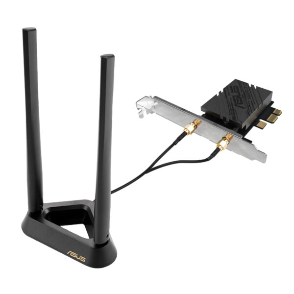 PCE-BE92BT.jpeg ASUS BE9400 Tri-Band Wi-Fi 7 6GHz PCIe Adapter-Black