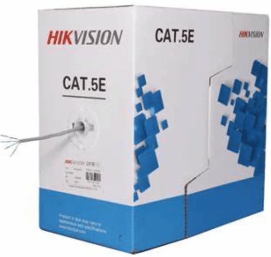 Hikvision UTP CAT5E 305 Meters Network Cable Grey