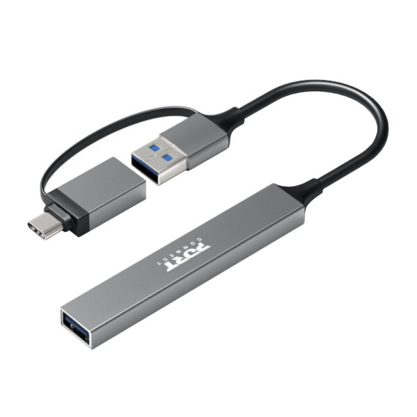 900160_Port-Connect-USB-Type-C-to-4-port-USB-A-3.0-2.0-Hub_wr_03a.jpg Port Connect USB Type-C to 4-port USB-A 3.0/2.0 Hub