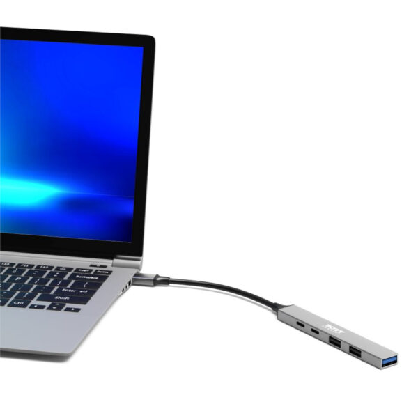 900163_Port-USB-Type-C-Hub-4-x-USB-1-x-Charging-Port_wr_05a.jpg Port USB Type-C Hub 4 x USB + 1 x Charging Port