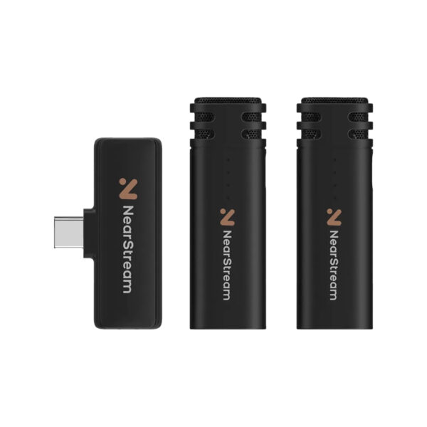 NearStream AWM10T-P AI Noise-Canceling Mini Wireless Microph
