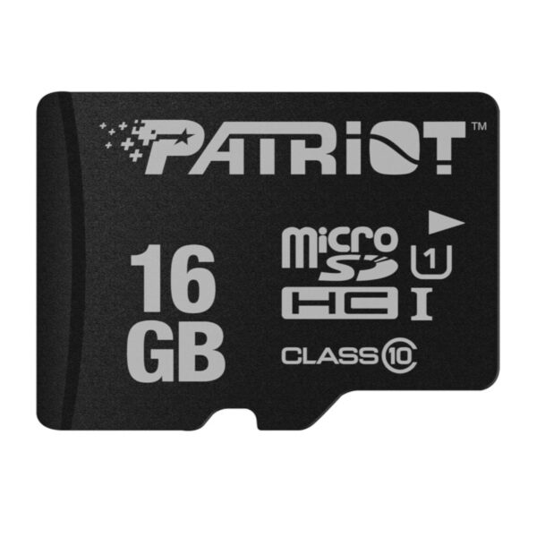 PSF16GMDC10-Patriot-LX-Series-16GB-MicroSD-Memory-Card.jpeg Patriot LX Series 16GB UHS-I MicroSD Memory Card