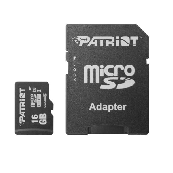 PSF16GMDC10-Patriot-LX-Series-16GB-MicroSD-Memory-Card_03.jpeg Patriot LX Series 16GB UHS-I MicroSD Memory Card