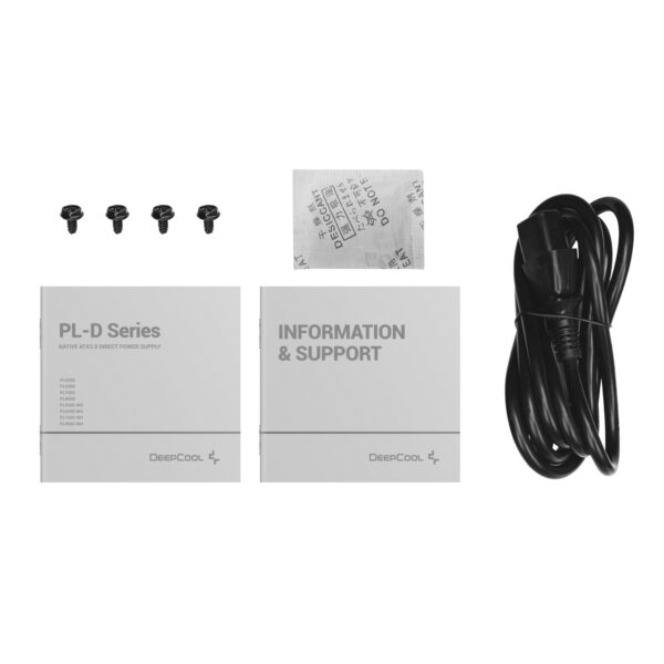 DeepCool PL750D 750W 80PLUS Bronze ATX3.1 Non-Modular Power