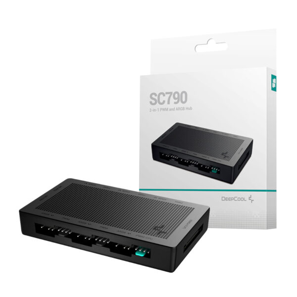 R-SC790-BKNSNN-G_DeepCool-SC790-6-Port-ARGB-PWM-Fan-Hub_wr_01.jpg DeepCool SC790 6 Port ARGB PWM Fan Hub