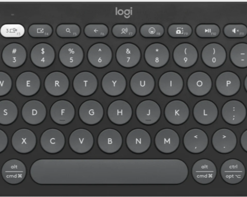 Logitech Pebble Keys 2 K380s Graphite Bluetooth Keyboard