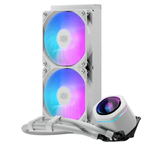core-nex-240-white-view02_bpsi.webp Cooler Master MasterLiquid Core Nex 240 White