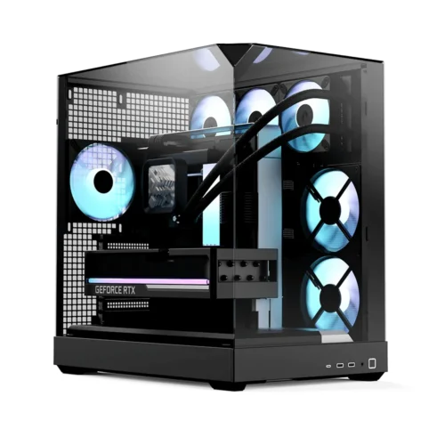 v2-product-gallery-b-10_3t6w.webp Aerocool APNX V2 Vision Black 3 glass panel case. X-Pand Flo