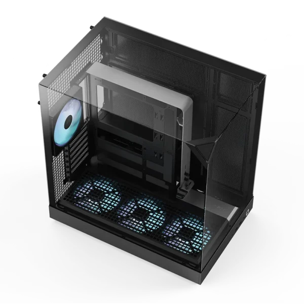 v2-product-gallery-b-12_px9s.webp Aerocool APNX V2 Vision Black 3 glass panel case. X-Pand Flo