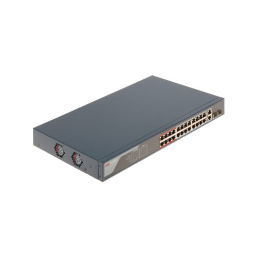 Hikvision L2 Smart Managed Switch 24 10/100M RJ45 PoE ports