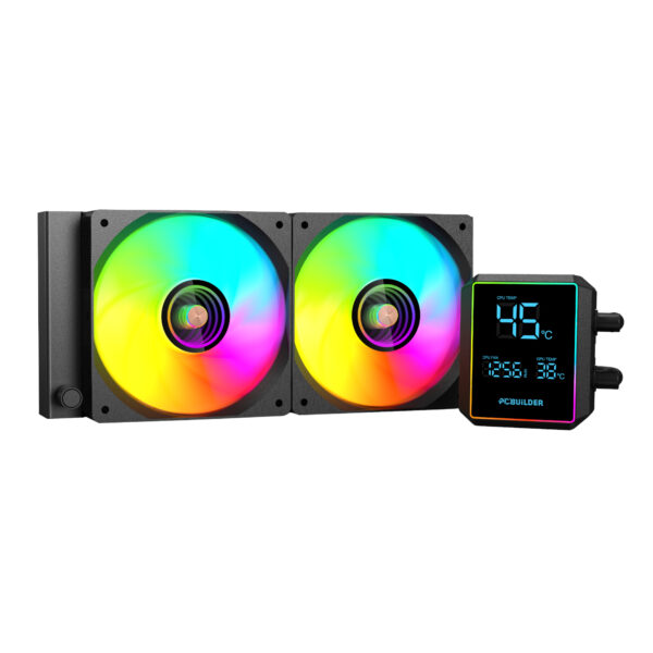 PCBuilder BLIZZARD FROST 240mm AIO ARGB Liquid CPU Cooler