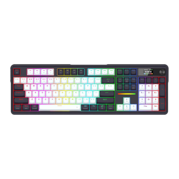 Redragon K762WB-RGB-PRO LCD Full-size Gasket Mechanical Keyb