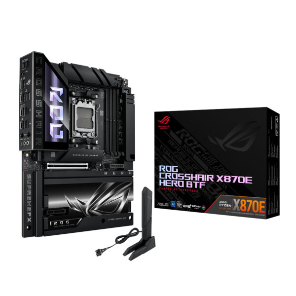 ROGCROSSHAIRX870EHEROBTF_ASUS-ROG-CROSSHAIR-X870E-HERO-BTF-AMD-AM5-ATX-Gaming-Motherboard_wr_01a.jpg ASUS ROG CROSSHAIR X870E HERO BTF AMD AM5 ATX Gaming Motherb