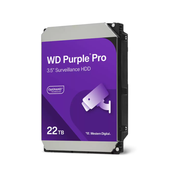 WD Purple Pro Smart Video 22TB 3.5-inch SATA Internal HDD
