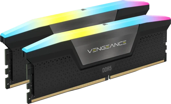 CORSAIR VENGEANCE RGB DDR5 16GB (2 x 8GB) DDR5 5200 CL40-40-