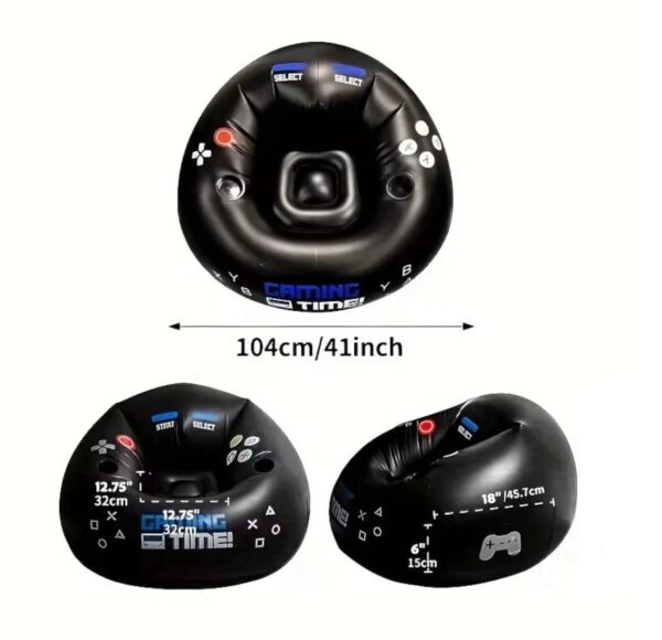 INFLATABLE BEAN GAMING CHAIR