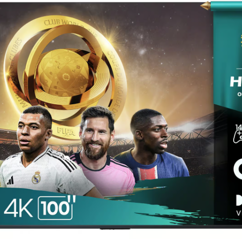 Hisense 100Q7Q 100 Inch LED 144Hz VRR QLED Gaming Television