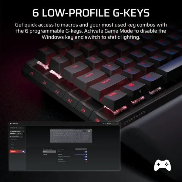 Corsair VANGUARD PRO 96% Hall Effect Gaming Keyboard