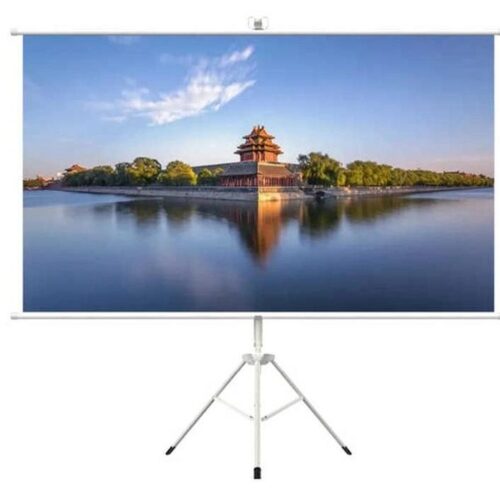TRIPOD PROJECTOR SCREEN 100-inch