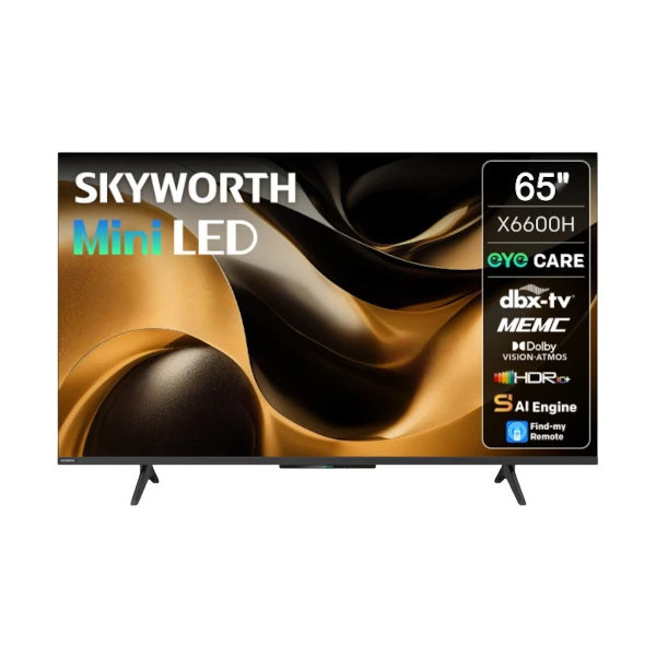 skyworth-65-inch-4k-mini-led-google-tv-65x6600h-front-view skyworth-65-inch-4k-mini-led-google-tv-65x6600h-front-view