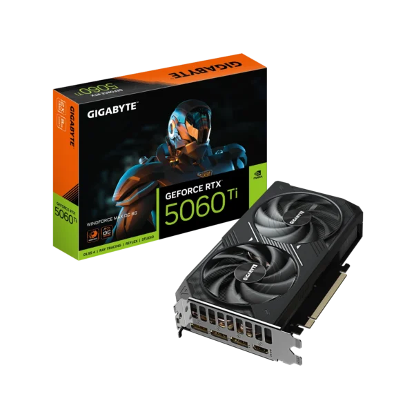 GIGABYTE nVidia GeForce RTX 5060Ti WINDFORCE MAX 8GB