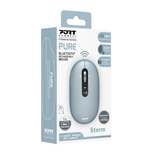 Port Connect PURE MAC Rechargeable Wireless and Bluetooth Mo