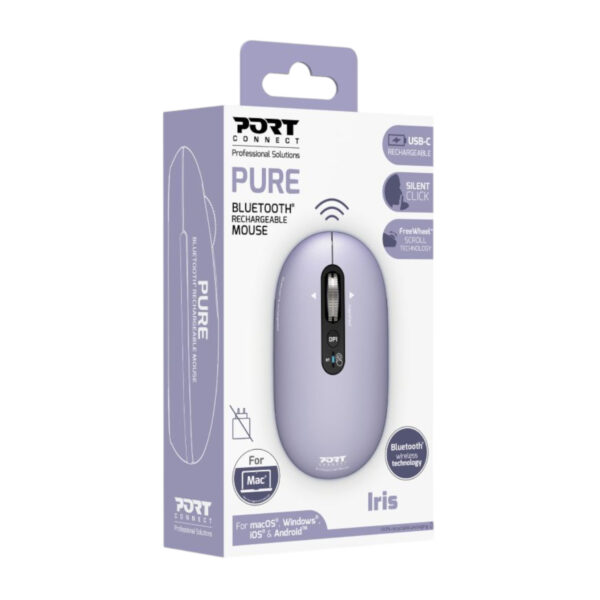 910502_Port-Connect-PURE-MAC-Rechargeable-Wireless-Bluetooth-Mouse-Iris_wr_05.jpg Port Connect PURE MAC Rechargeable Wireless and Bluetooth Mo