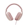 Logitech Zone Vibe 100 Rose Stereo Bluetooth Headset