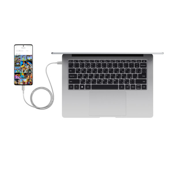 Xiaomi USB4 6A USB Type-C To USB Type-C Braided Cable 2m- (1