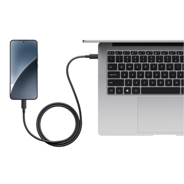Xiaomi USB4 6A USB Type-C To USB Type-C Braided Cable 1m- (1