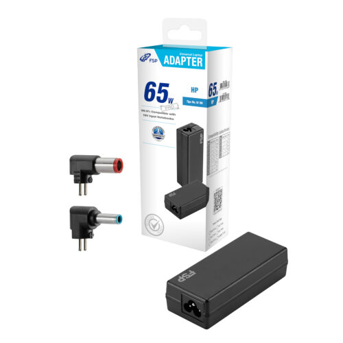 PNA0652524_FSP-NB-65W-HP-Notebook-Adapter_wr_01.jpg FSP PRO 65W Universal Laptop Adapter
