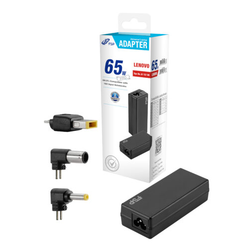 PNA0652525_FSP-NB-65W-Lenovo-Notebook-Adapter_wr_01.jpg FSP PRO 65W Universal Laptop Adapter