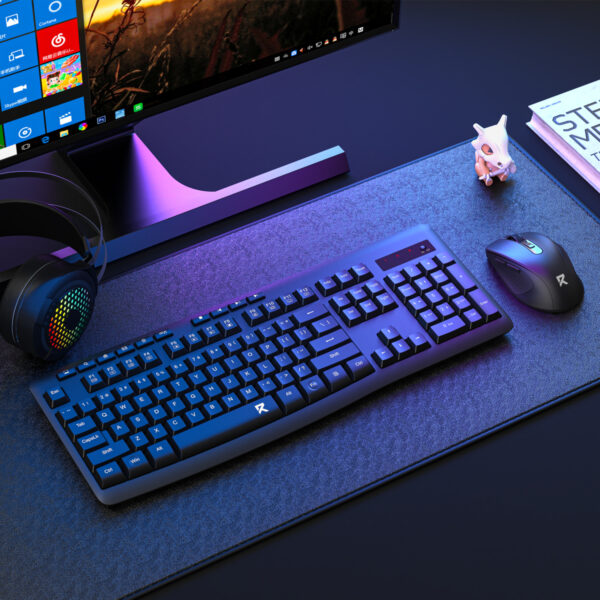 Redragon BS-7367-B Wireless Office Keyboard and Mouse Combo