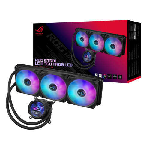 Asus ROG STRIX LC III 360 ARGB LCD All-in-one CPU Liquid Coo