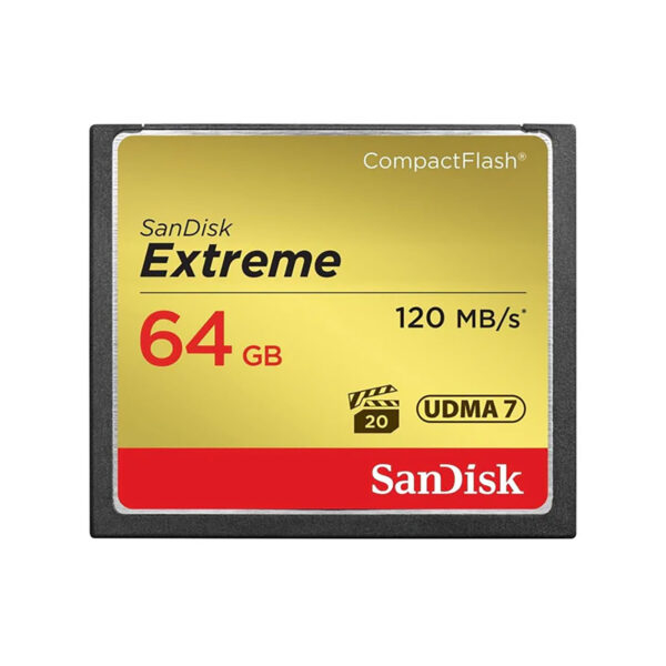 SanDisk Extreme Compact 64GB Flash Memory Card