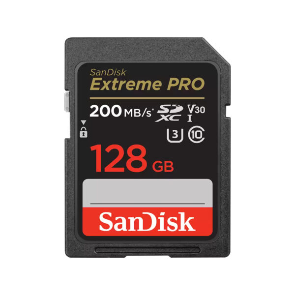 SanDisk Extreme Pro 128GB SD UHS-I Memory Card