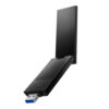 Cudy AX5400 Wi-Fi 6E USB 3.0 Tri-Band High-Gain Adapter-Blac