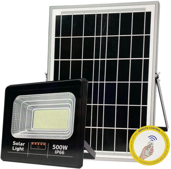 Solar Jortam 500W Solar Flood Lamp