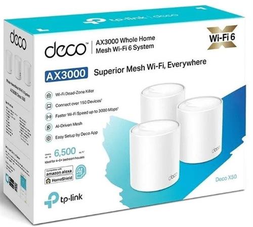 TP-Link Deco X55 AX3000 Whole Home Mesh Wi-Fi 6 System