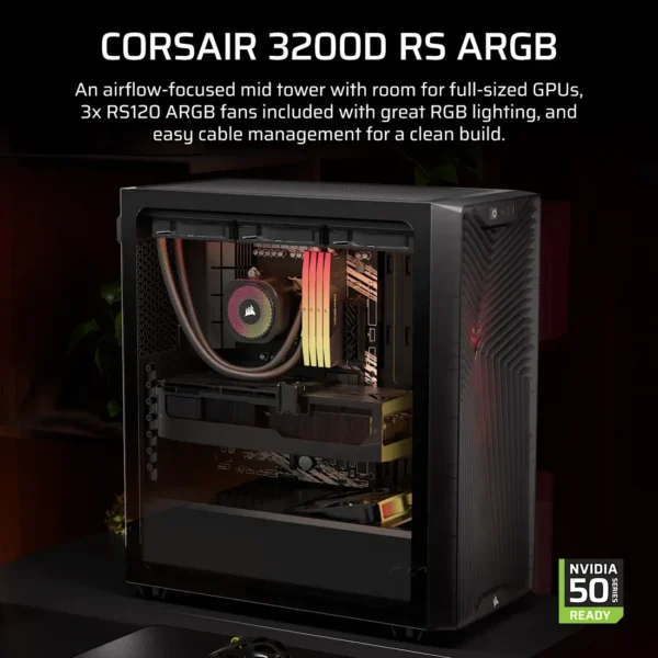 3200D RS ARGB Mid-Tower PC Case