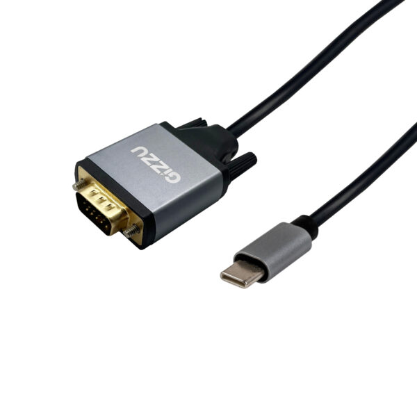 Gizzu Full HD Type-C to VGA Cable (1.8m)