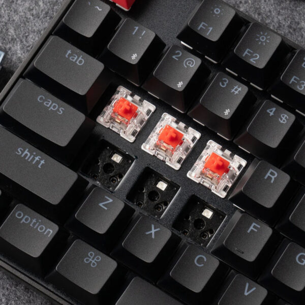 Keychron K8 QMK 80% TKL Wireless Mechanical Keyboard V2 Red