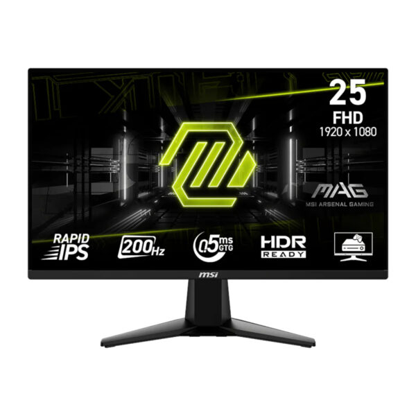 MSI MAG 255F E20 25-inch FHD 200Hz Rapid IPS Gaming Monitor