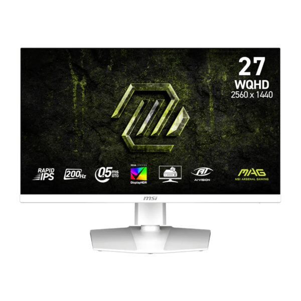 MSI MAG 274QRFW E20 27-inch WQHD 200Hz IPS Gaming Monitor