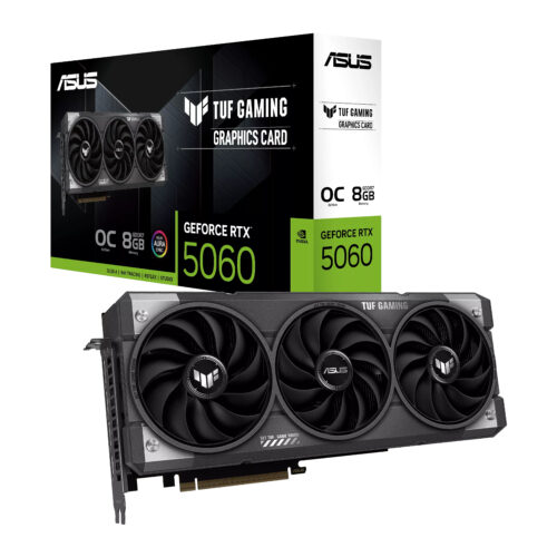 TUF-RTX5060-O8G_ASUS-TUF-Gaming-GeForce-RTX-5060-8GB-GDDR7-OC-Edition-Graphics-Card_wr_01.jpg ASUS TUF Gaming GeForce RTX 5060 8GB GDDR7 OC Edition Graphi