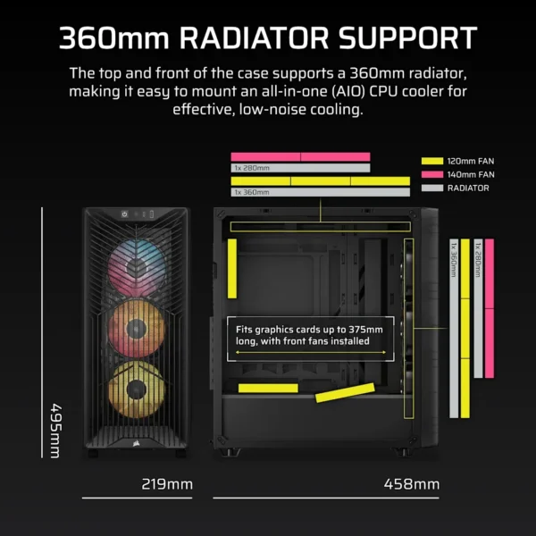 3200D RS ARGB Mid-Tower PC Case