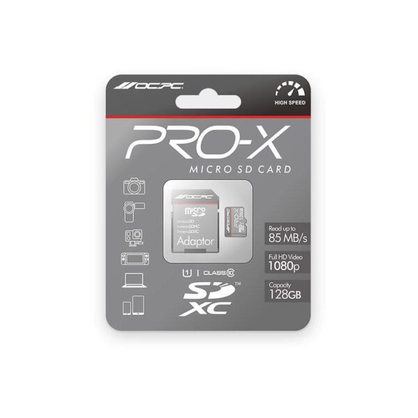 PRO-X U1 C10 128GB MICROSDXC CARD