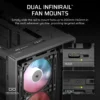 FRAME 4000D LCD RS ARGB Premium Mid-Tower PC Case
